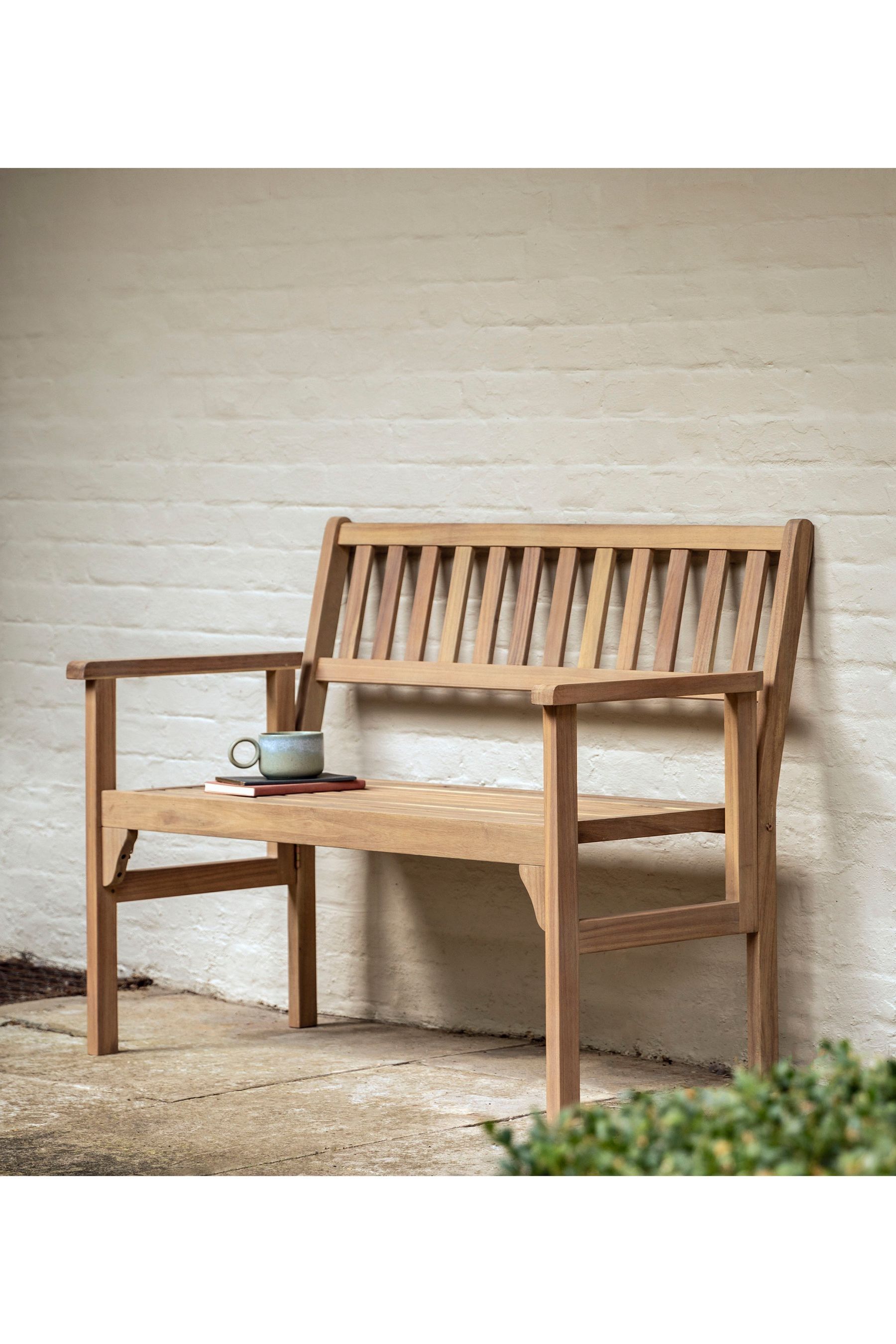 Gallery Home Natural Edgar Garden Bench