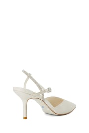 Dune London Cream Companion Bridal Y Back Courts - Image 5 of 6