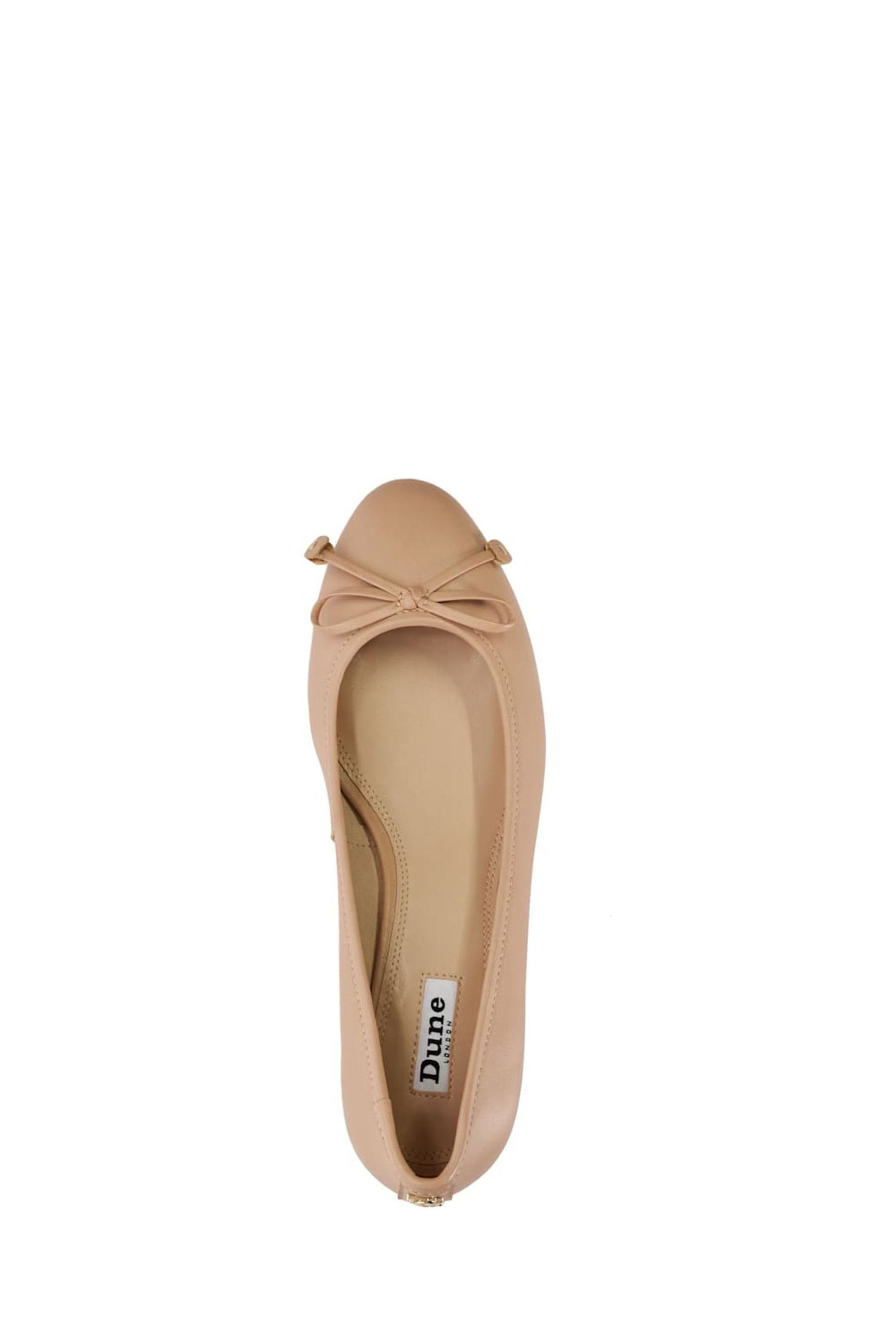 Buy Dune London Pink Block Heel Hollies Ballerina Shoes from Next Luxembourg