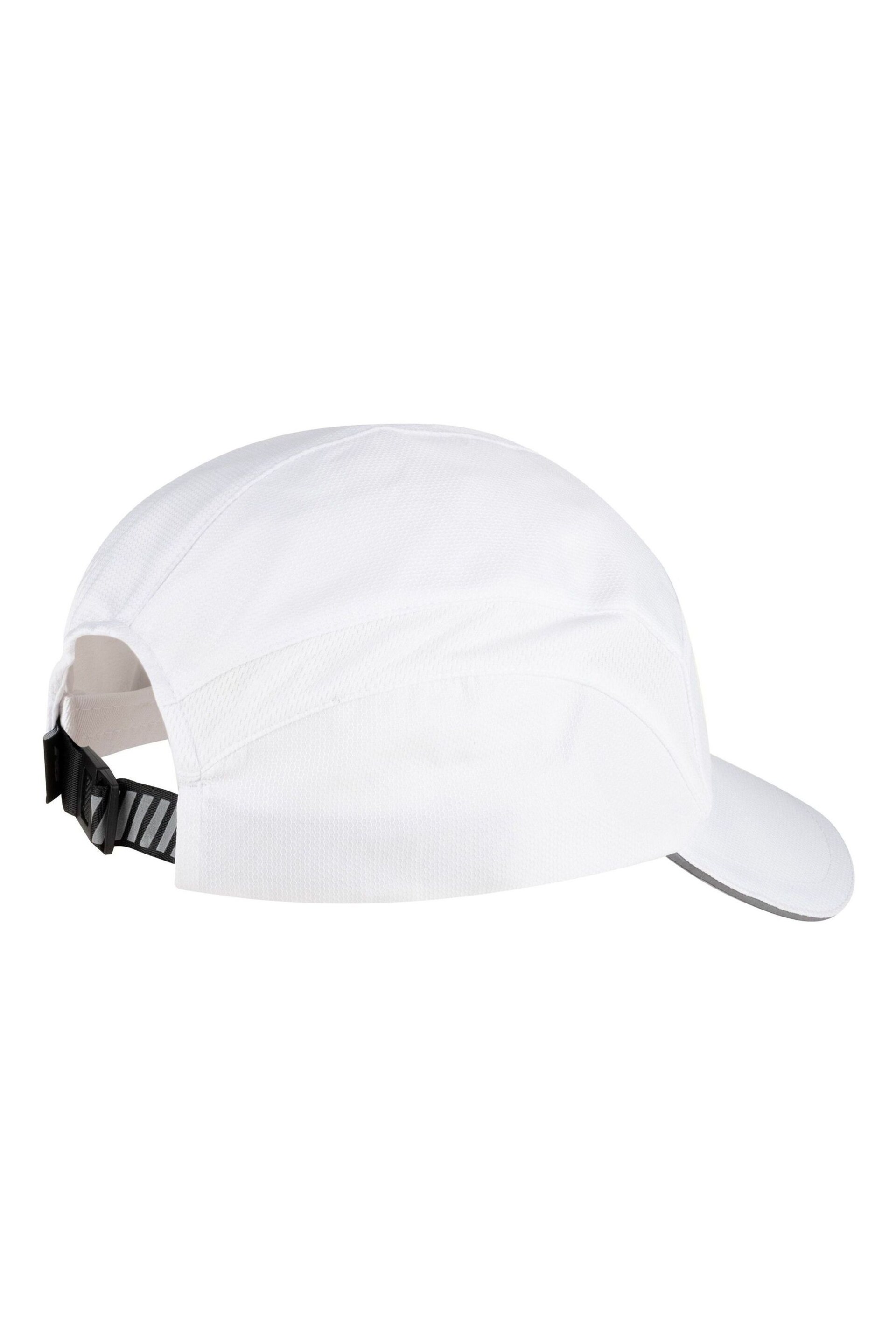 New Balance White 5-Panel Performance Hat - Image 2 of 3