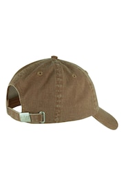 New Balance Tan Brown 100% Cotton 6 Panel Seasonal Hat - Image 2 of 3