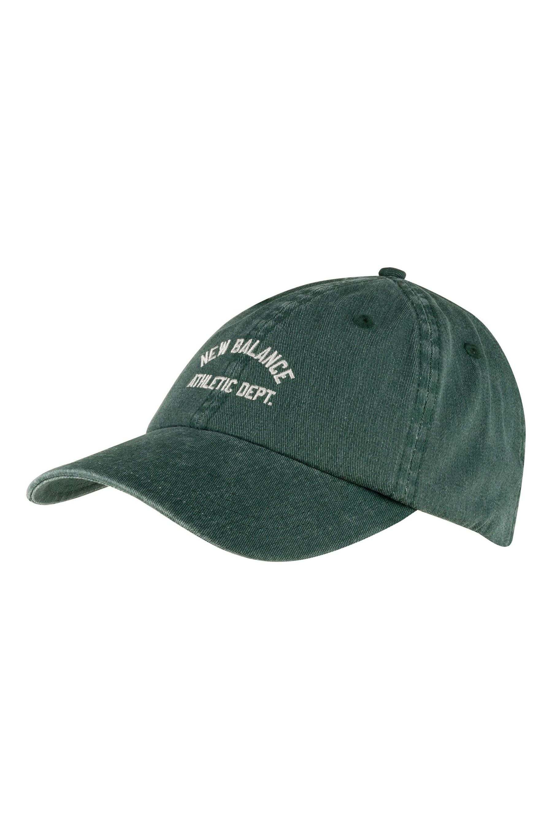 Buy New Balance Green 100 Cotton 6 Panel Seasonal Hat from Next Ireland
