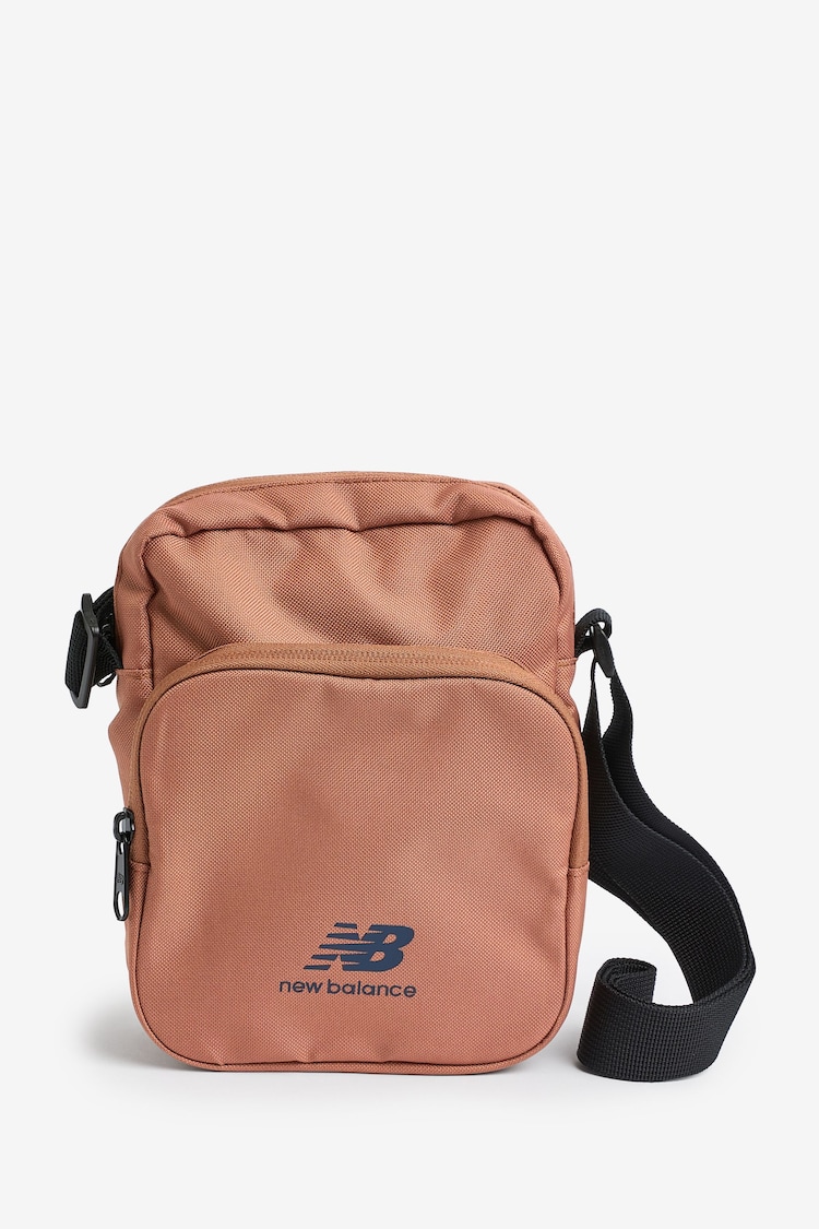 New Balance Brown Stand Alone Sling Bag - Image 1 of 3