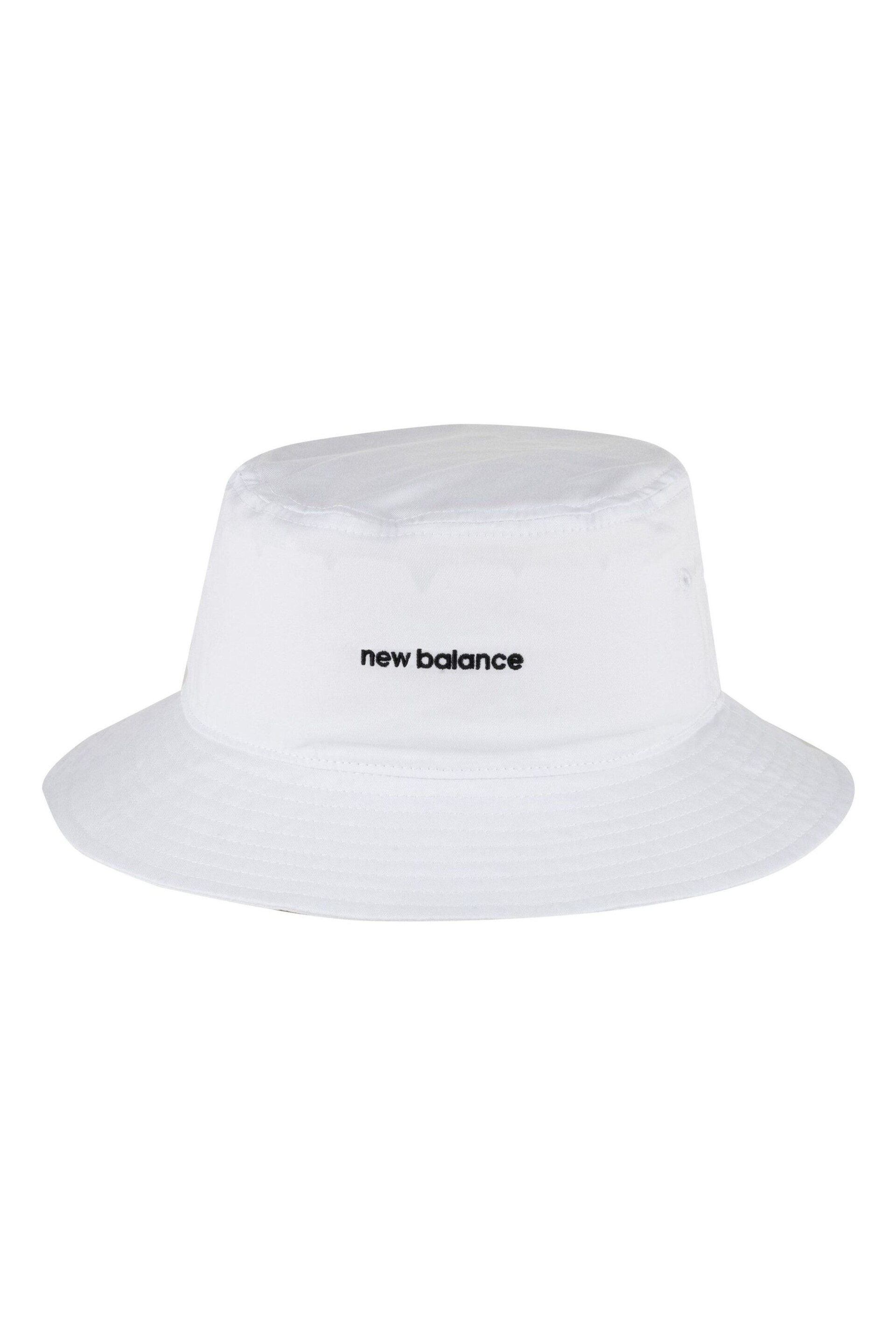 New Balance White Bucket Hat - Image 1 of 3