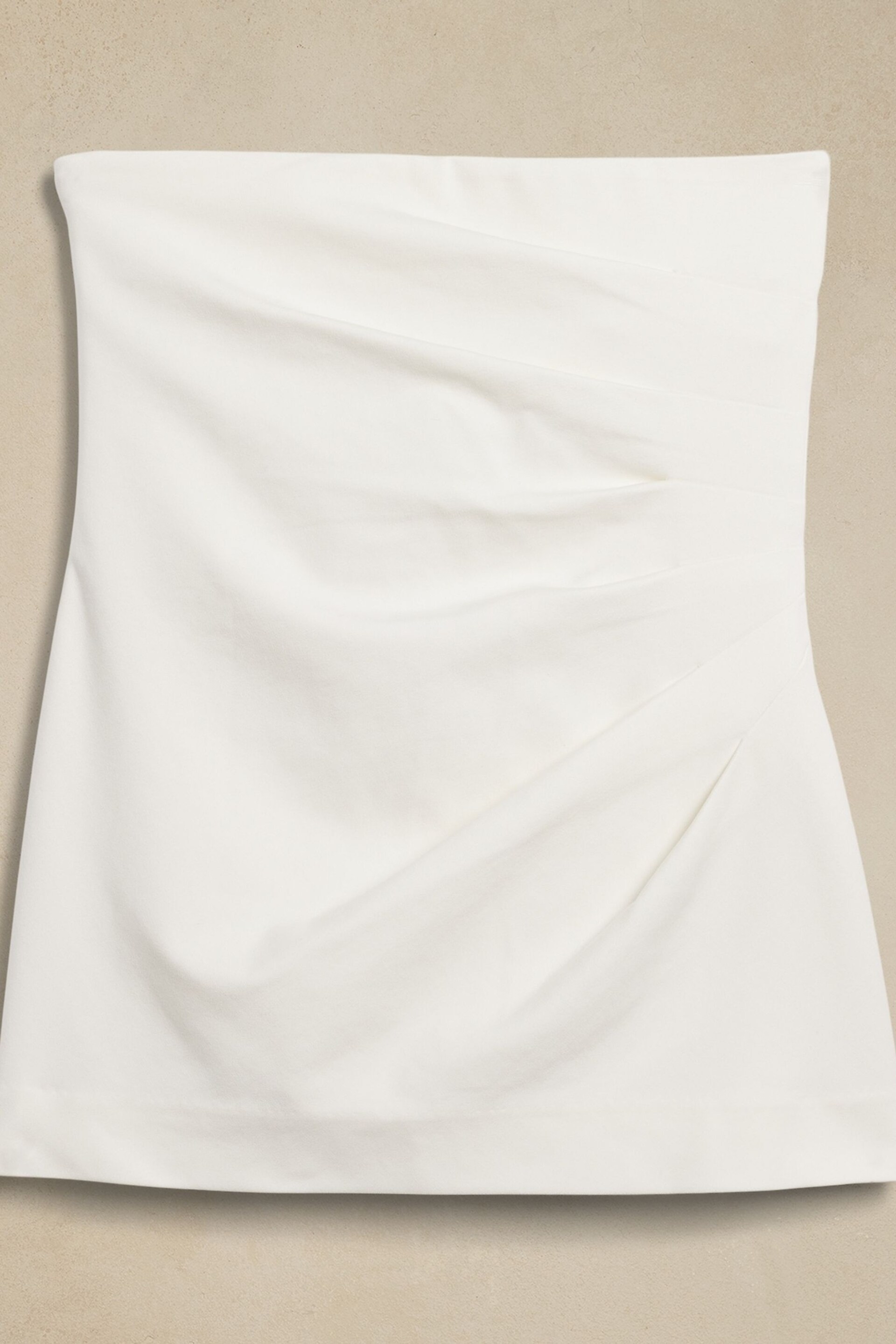 Banana Republic White Everywhere Ponte Strapless Top - Image 4 of 4