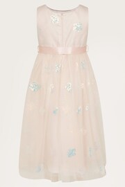 Monsoon Pink Butterfly Sequin Dress - Image 2 of 3