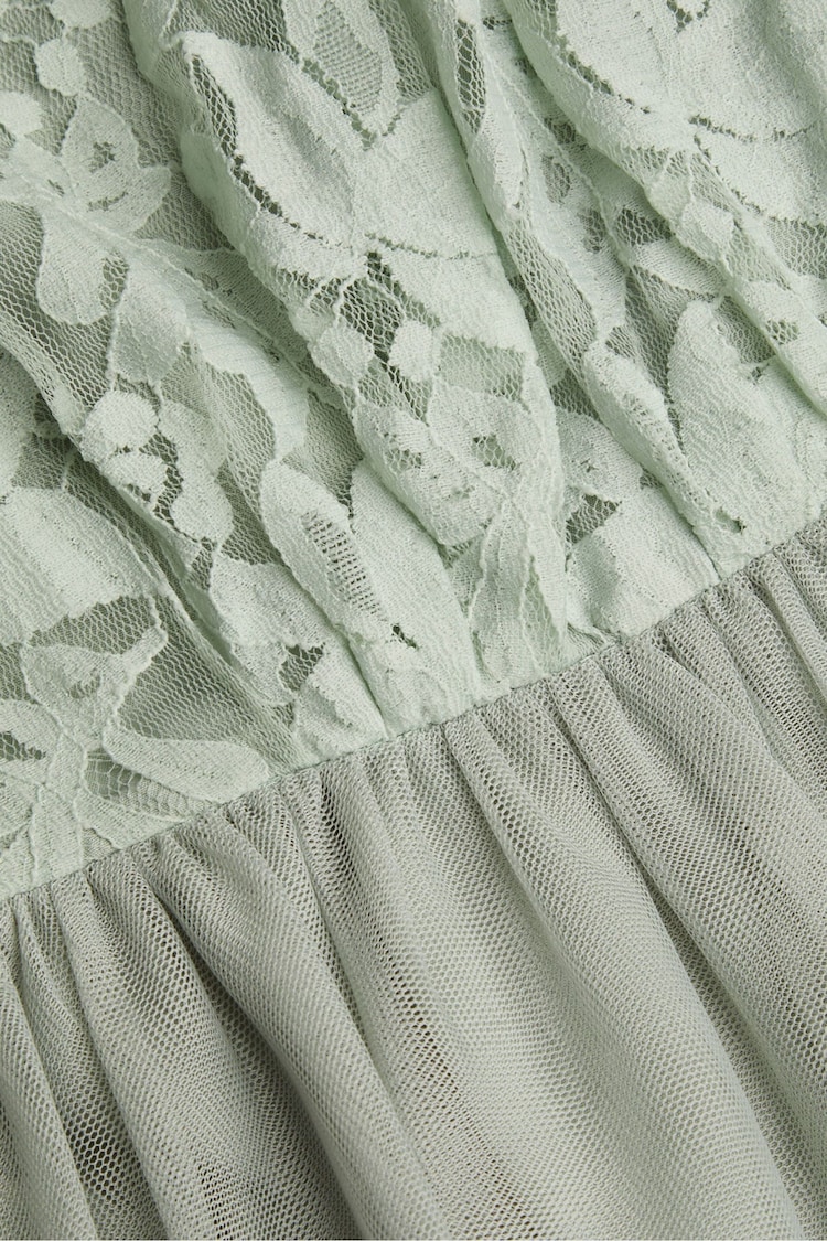 Monsoon Green Hayley Lace Prom Dress - Image 2 of 2