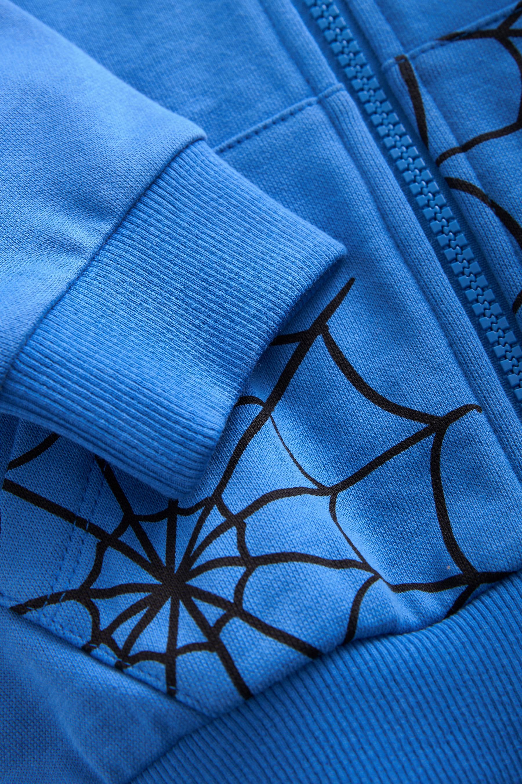 Buy Spider Man Zip Through 100 Cotton Hoodie 3mths 8yrs Next Ukraine