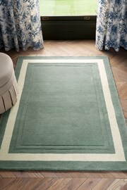 Laura Ashley Fern Green Lewes Rug - Image 2 of 6