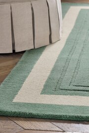 Laura Ashley Fern Green Lewes Rug - Image 3 of 6