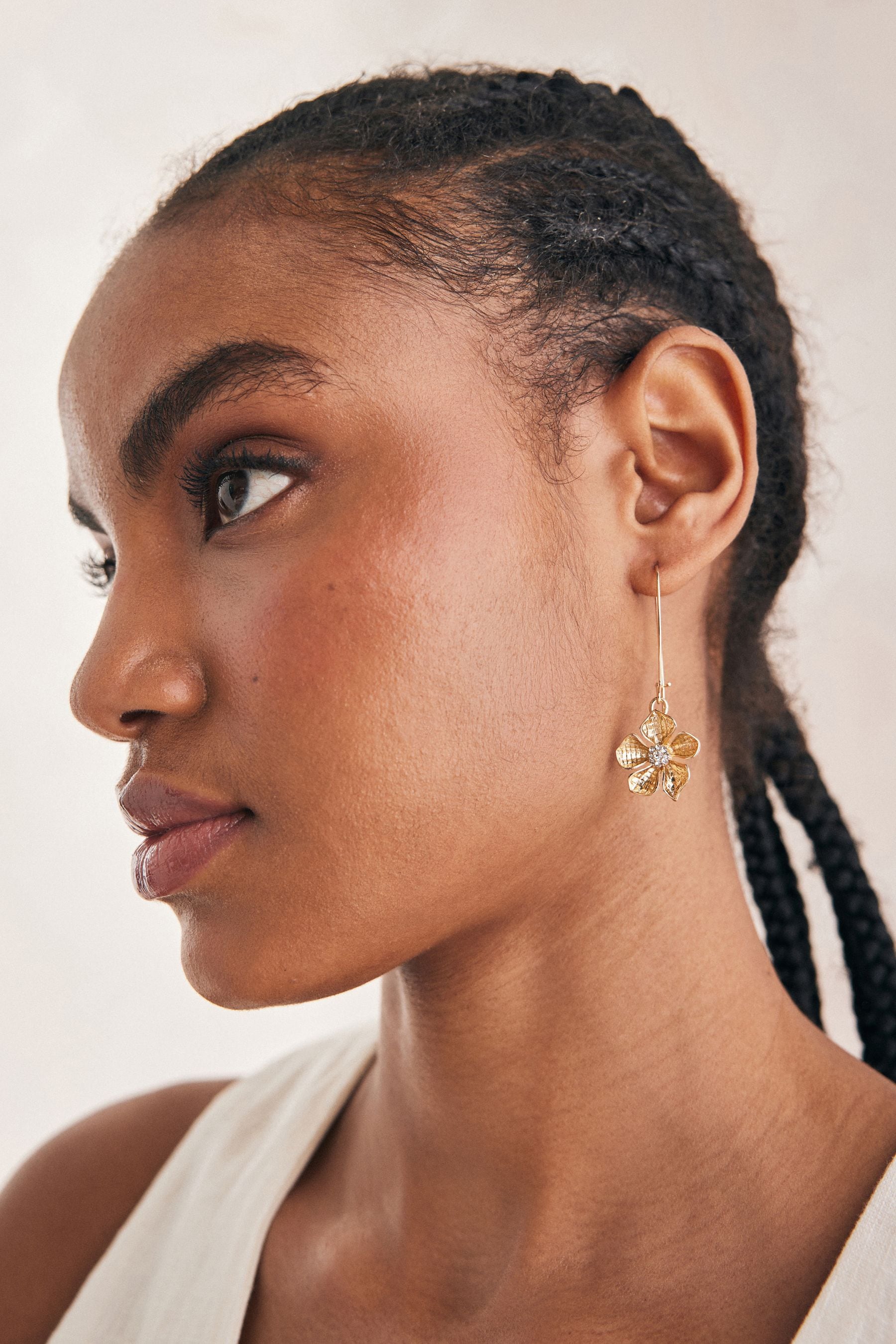 Pull through earring deals