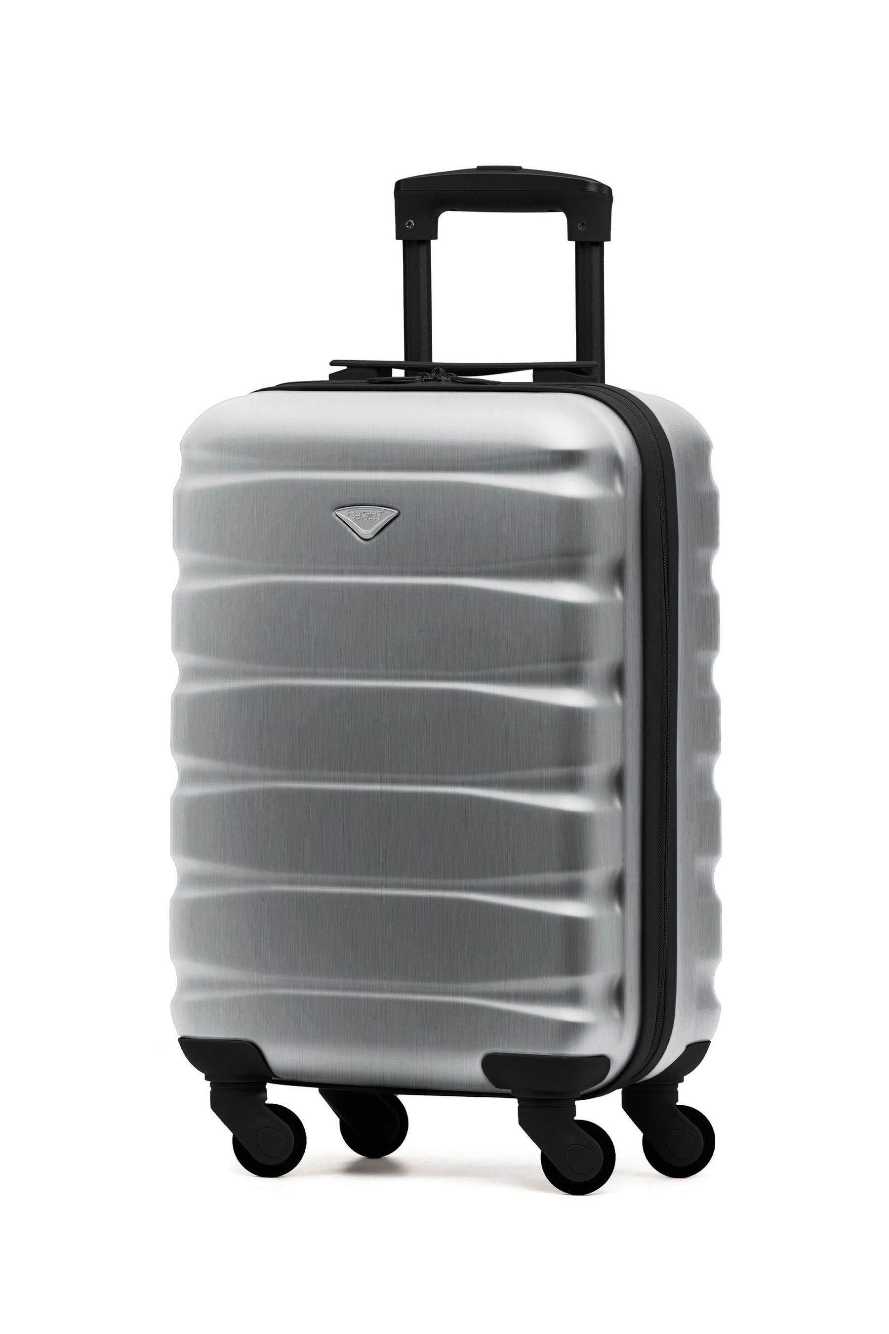 Silver hard luggage 2025