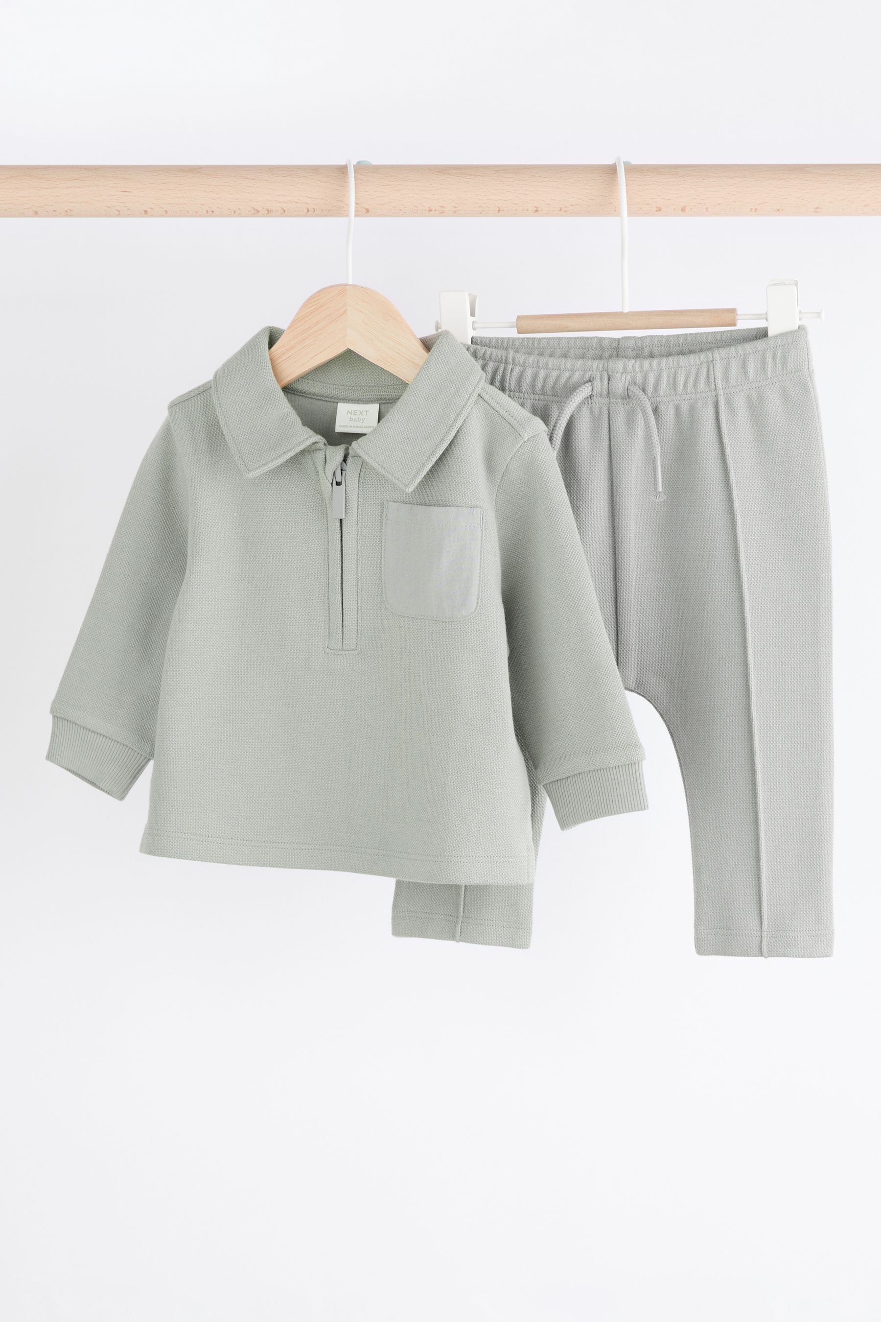 Buy Blue Baby Top And Joggers Set from the Next UK online shop