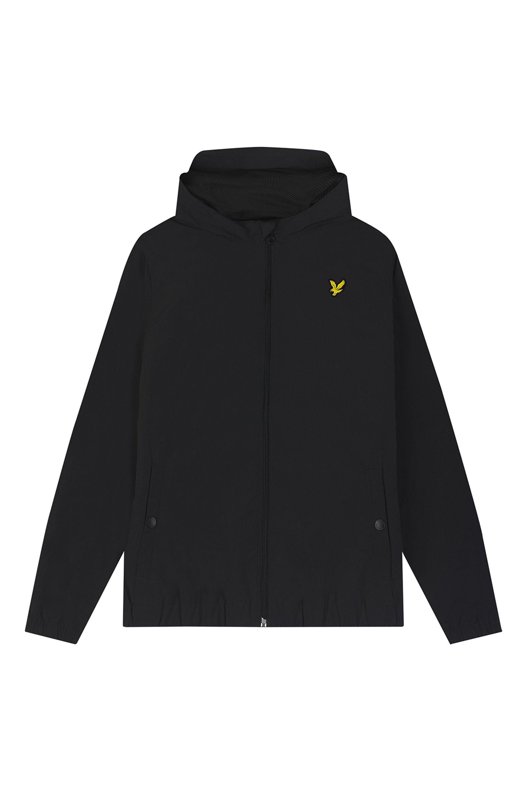 Lyle & scott zip through hooded core jacket hotsell