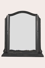 Laura Ashley Black Montpellier Dressing Table Mirror - Image 2 of 3