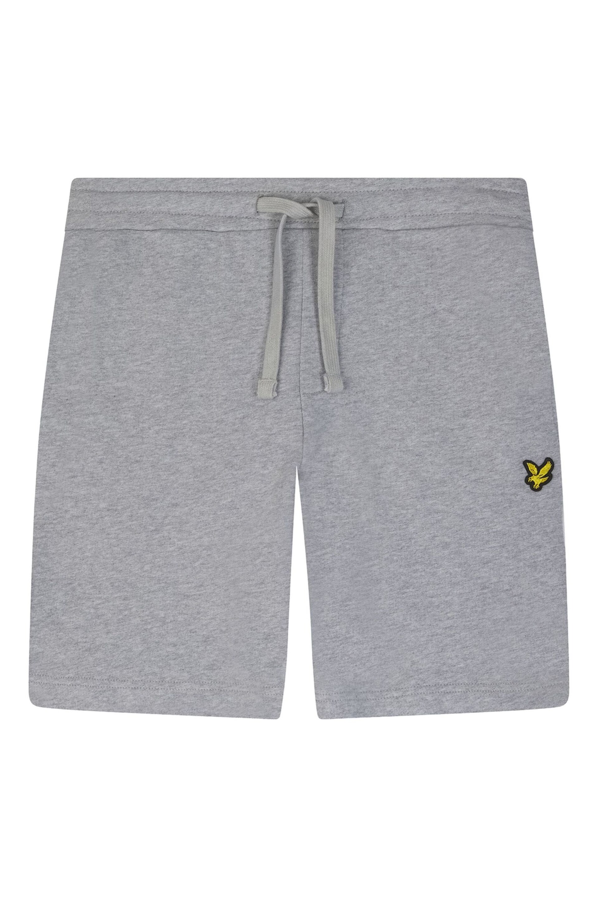 Lyle & Scott Grey Sweat Shorts - Image 2 of 2