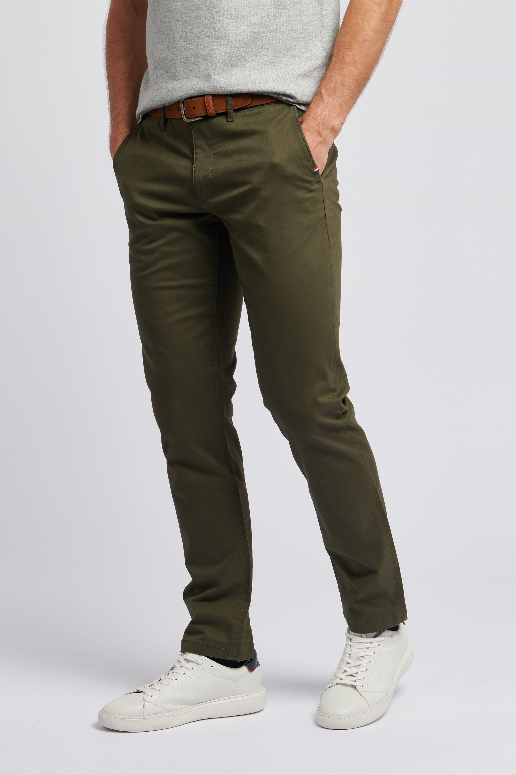 U.S. Polo Assn. Green Mens Classic Chinos