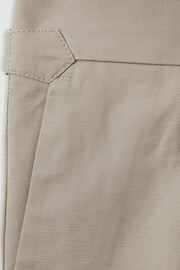 Reiss Stone Con Cotton Blend Adjuster Shorts - Image 5 of 5