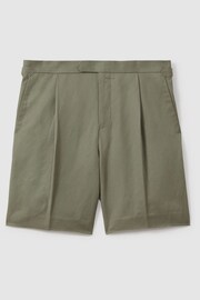 Reiss Sage Con Cotton Blend Adjuster Shorts - Image 2 of 6