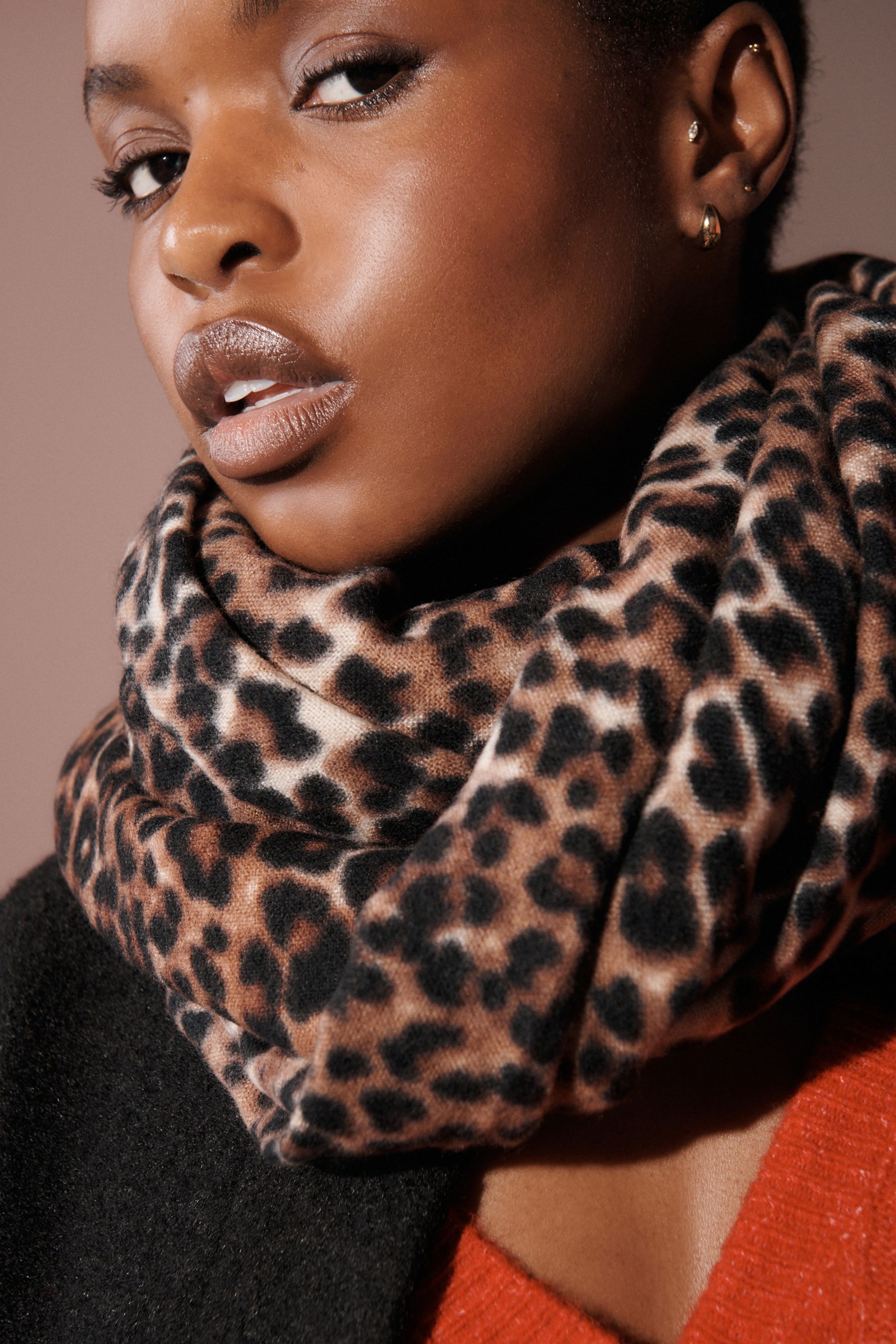 Next leopard print scarf shop