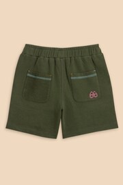 White Stuff Green Jersey Shorts - Image 2 of 3