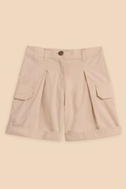 White Stuff Natural Colette Cargo Shorts - Image 1 of 3