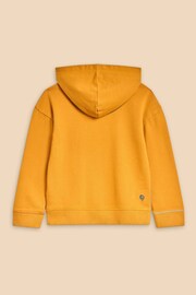 White Stuff Yellow Asher Graphic Hoodie - Image 2 of 3