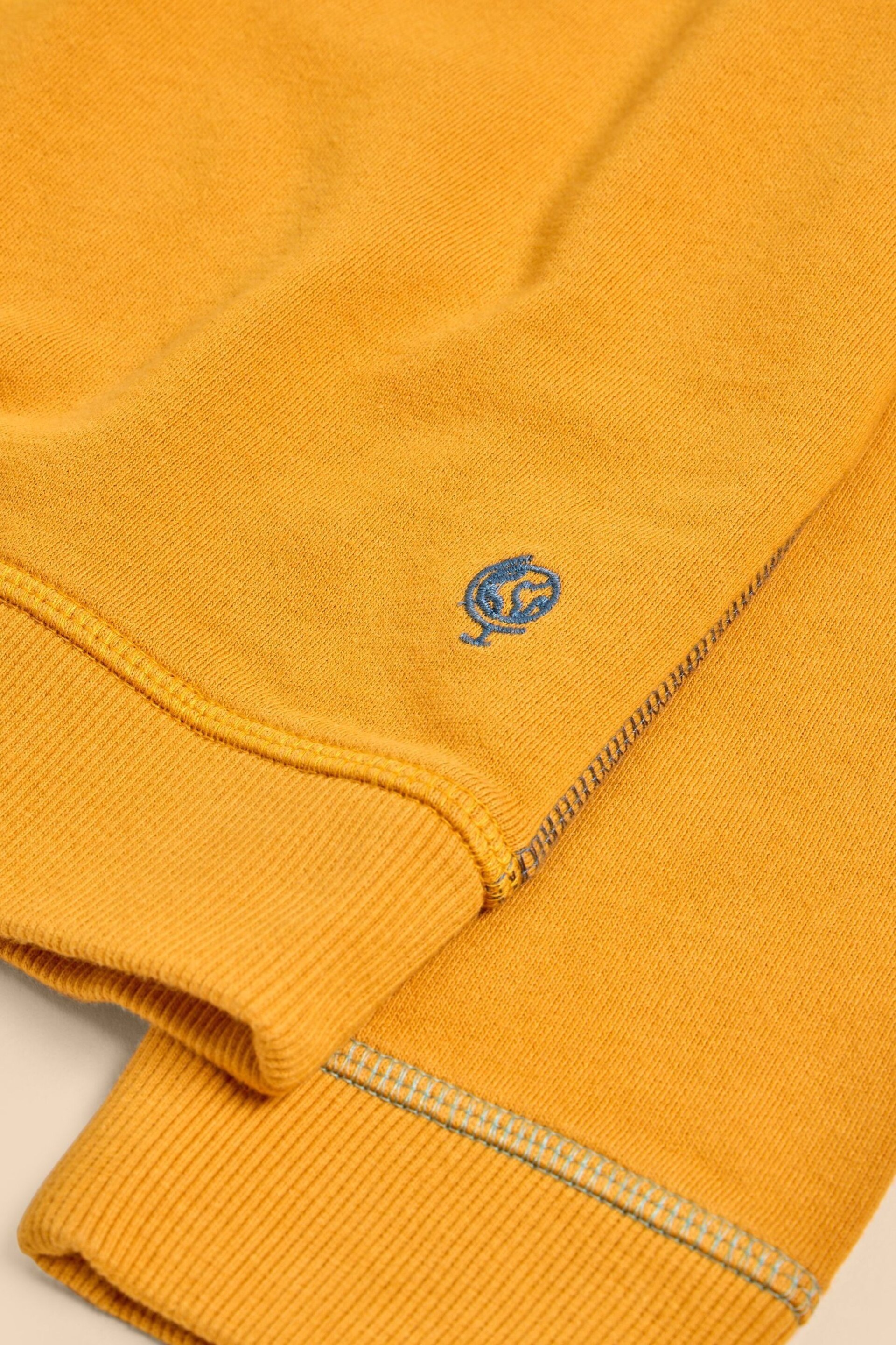 White Stuff Yellow Asher Graphic Hoodie - Image 3 of 3