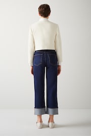 LK Bennett Alexa Cotton-Blend Italian Tweed Jacket - Image 2 of 2