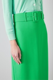 LK Bennett Tabitha Crepe Pencil Skirt - Image 3 of 4