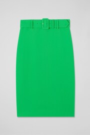 LK Bennett Tabitha Crepe Pencil Skirt - Image 4 of 4