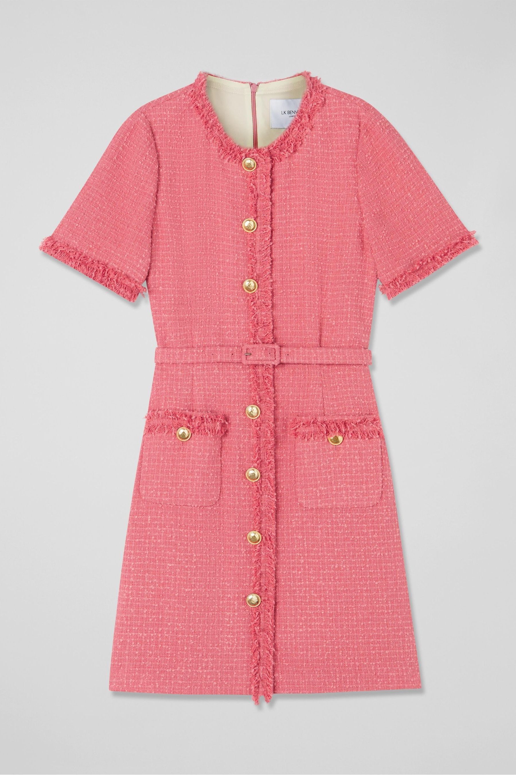 Lk bennett tweed dress online