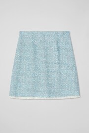 LK Bennett Karis Italian Cotton Blend Tweed Skirt - Image 4 of 4