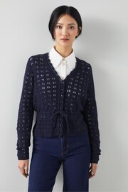 LK Bennett Amie Cotton Cardigan - Image 1 of 4