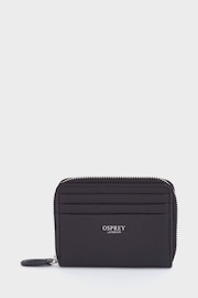 OSPREY LONDON Small The Lyra Leather RFID Zip  Purse - Image 1 of 5