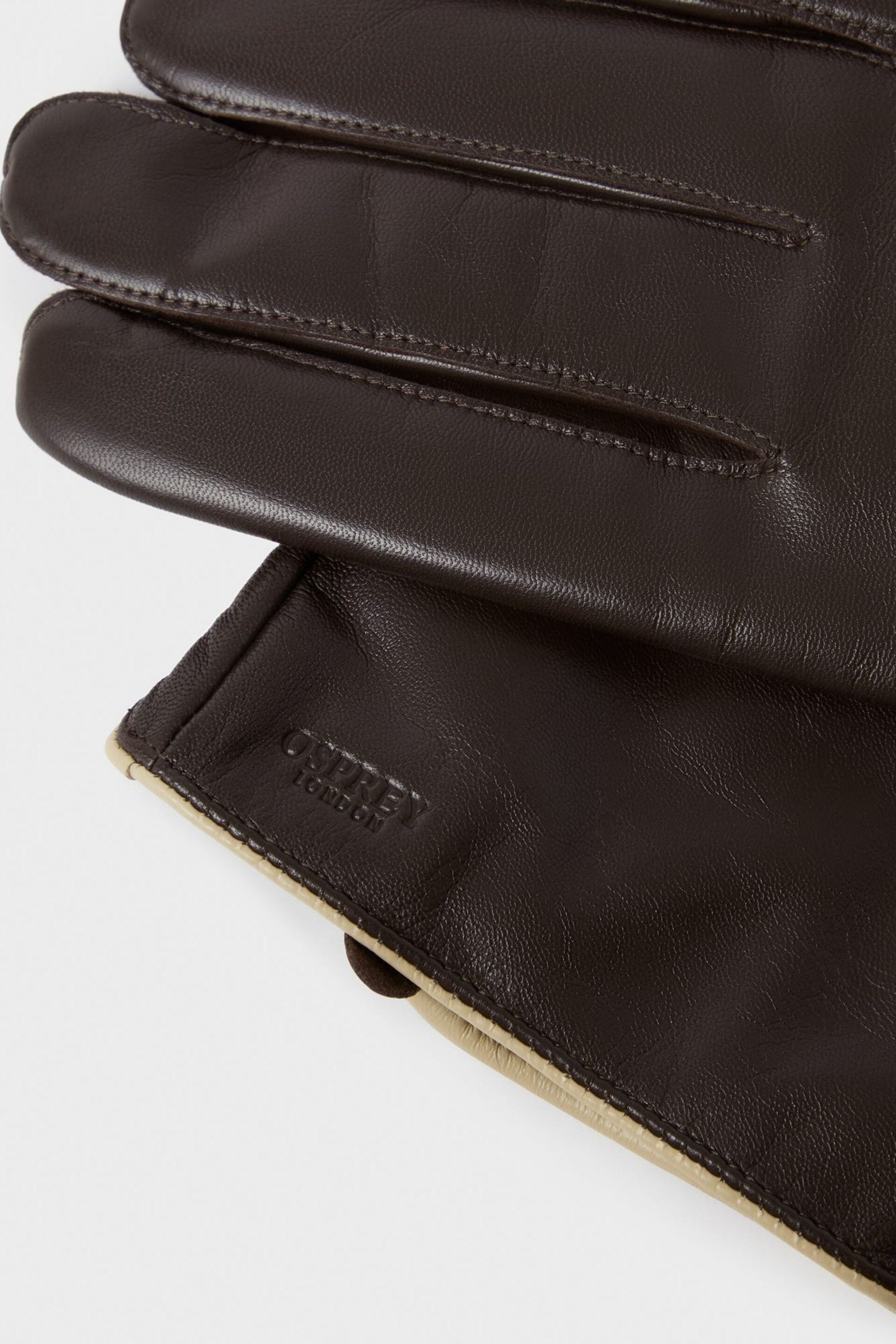 Osprey London The Ralph Leather Gloves - Image 4 of 4