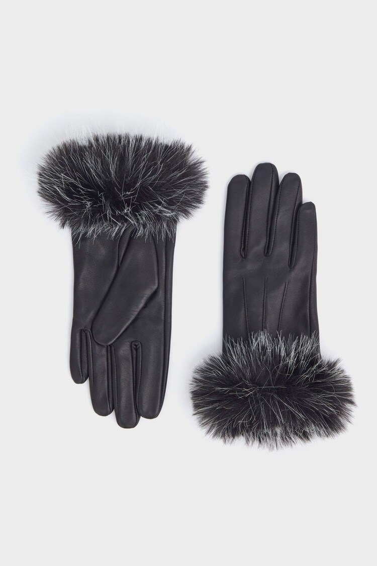 Osprey London The Penny Leather Gloves - Image 2 of 4