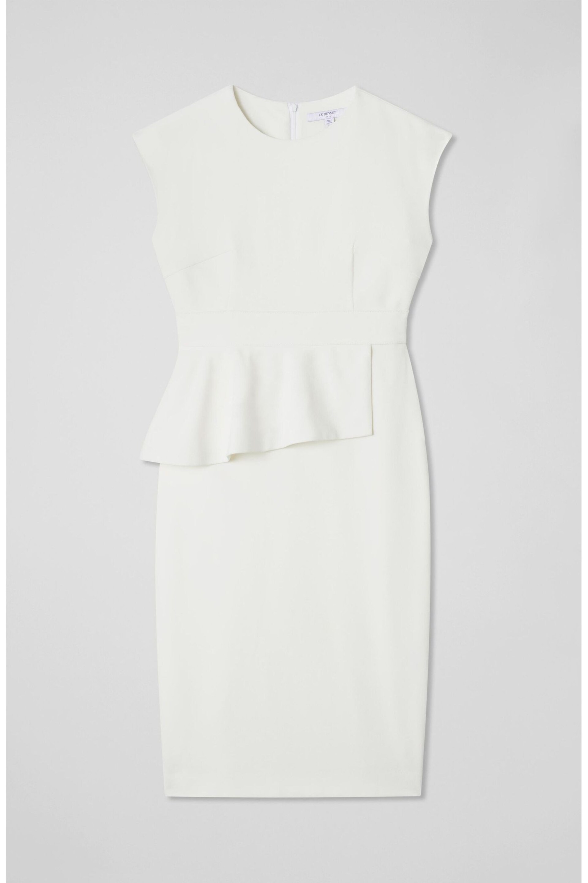 LK Bennett Mia Lenzing™ Ecovero™ Viscose Blend Dress - Image 4 of 4