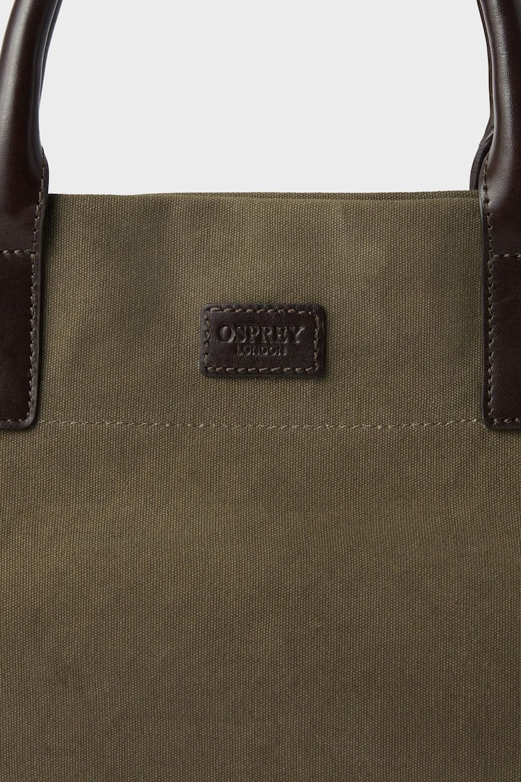 OSPREY LONDON Medium The Mac Canvas Tote - Image 6 of 6