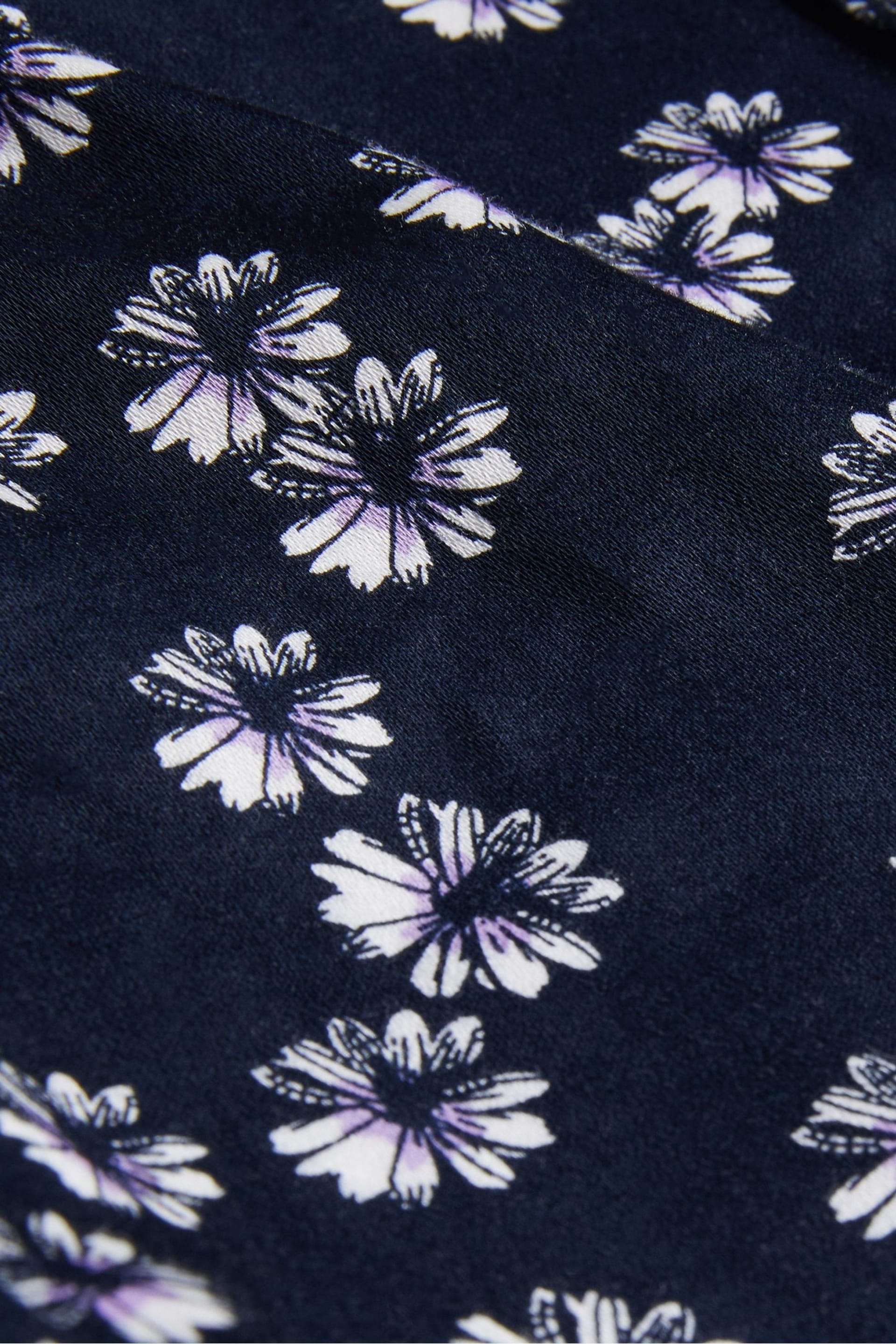 Ted Baker Blue Cotton Floral Shirt - Image 5 of 6