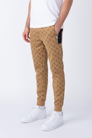 Luke 1977 Golden Balls Caramel Brown Joggers - Image 3 of 7