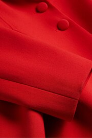 Ted Baker Red Sarela Dress Coat - Image 5 of 6