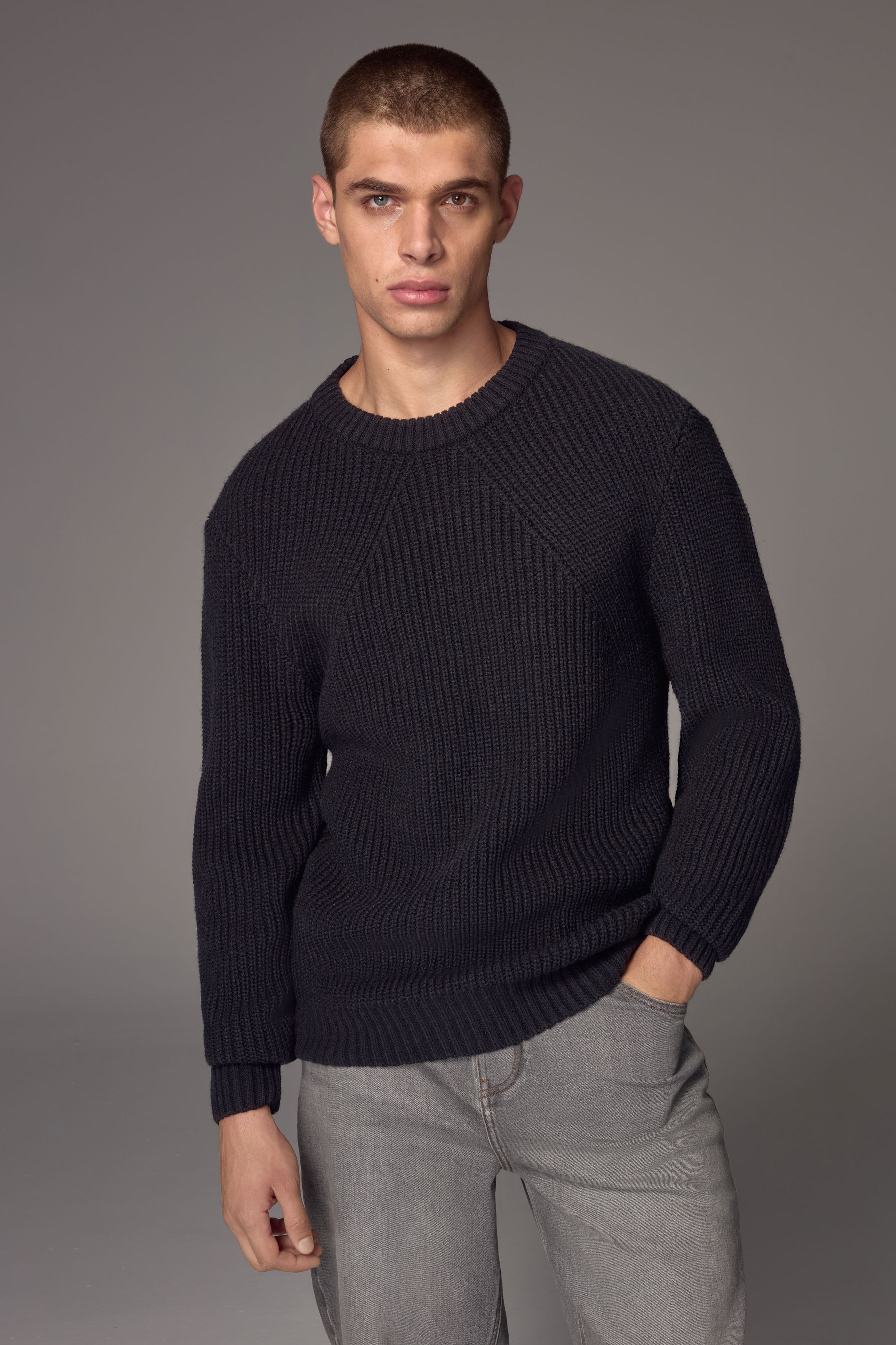 Next ribbed jumper online