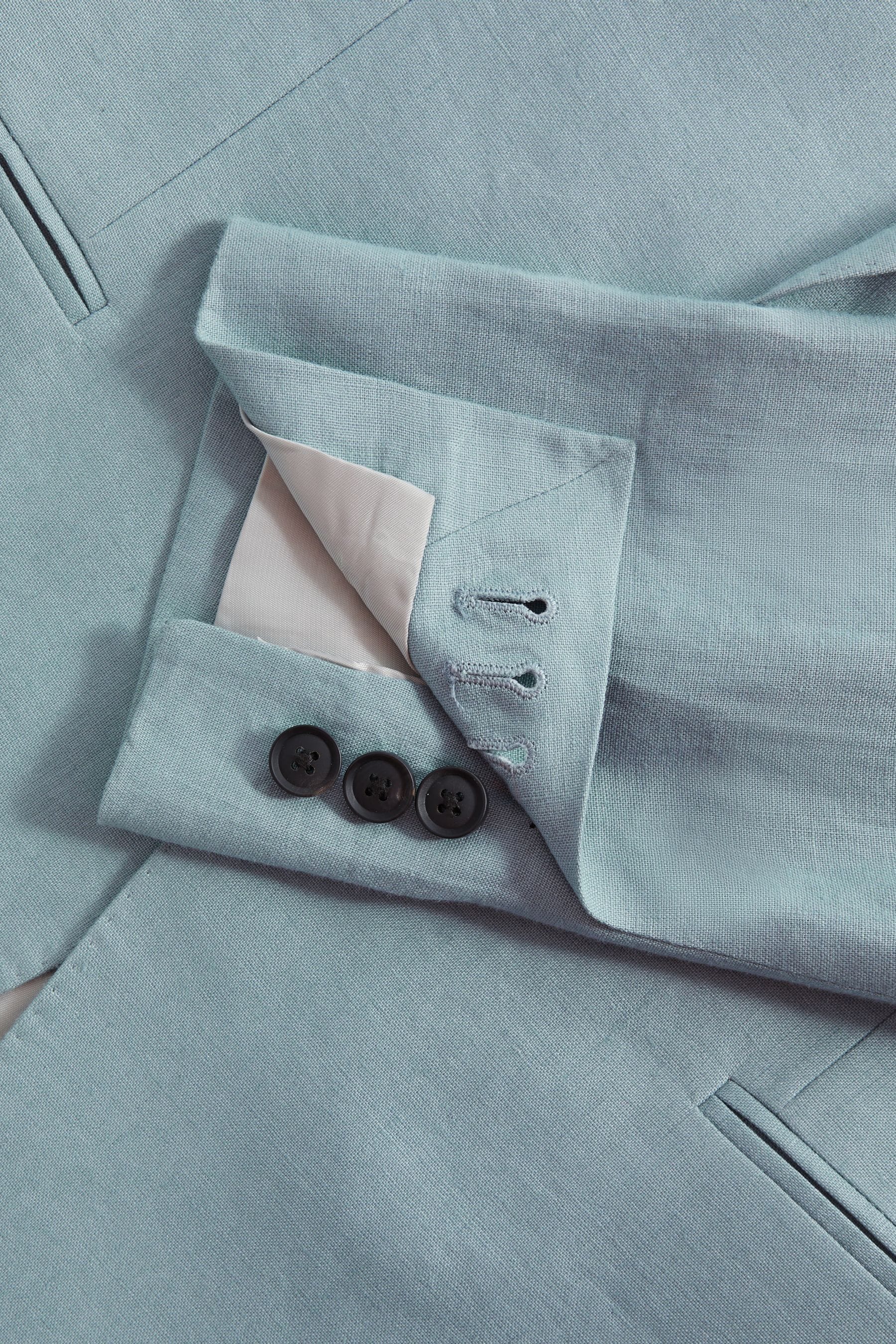 Reiss light blue suit store