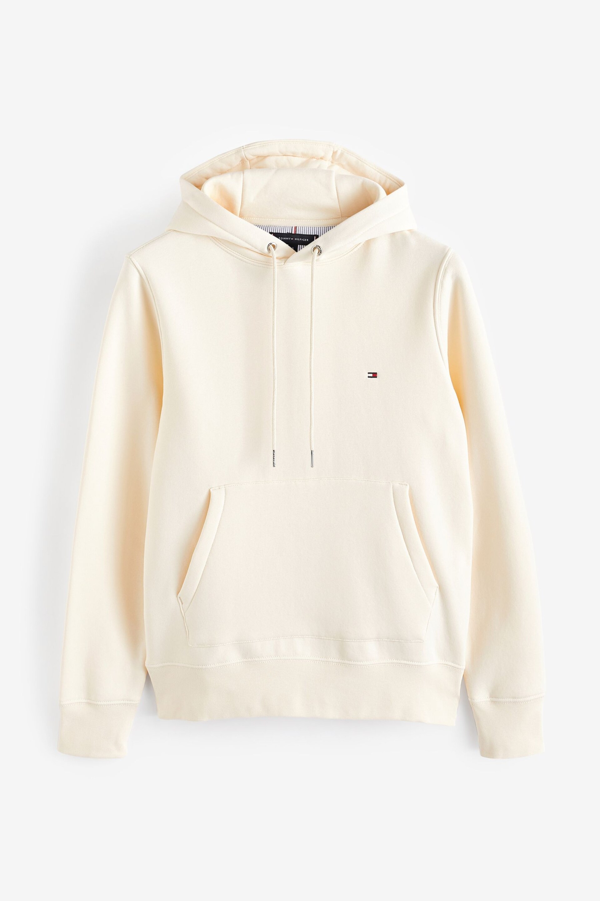 Tommy Hilfiger Natural Classic Flag Hoodie - Image 5 of 5