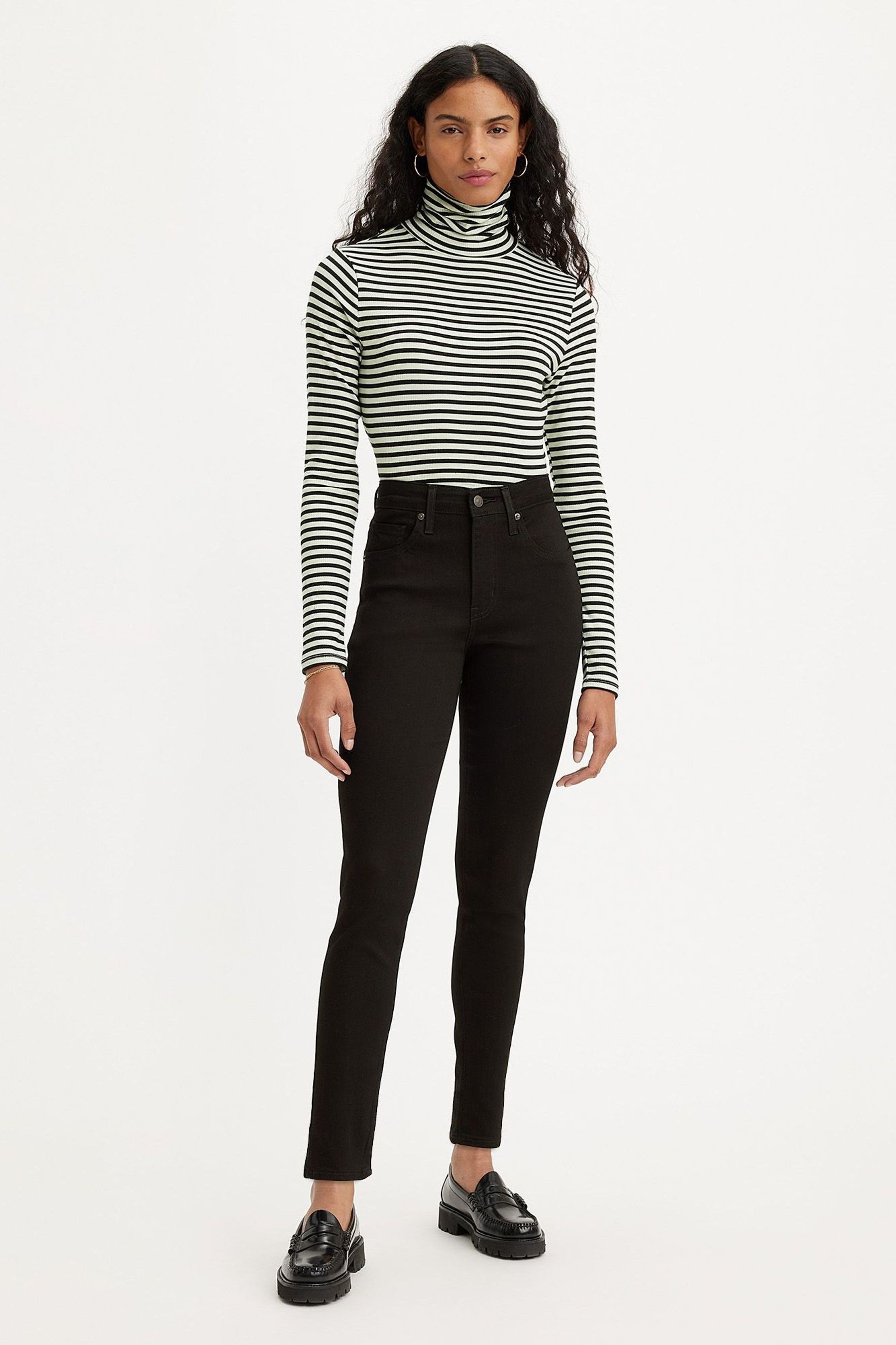 Buy Levi s Black 721 High Rise Skinny Jeans from Next Luxembourg