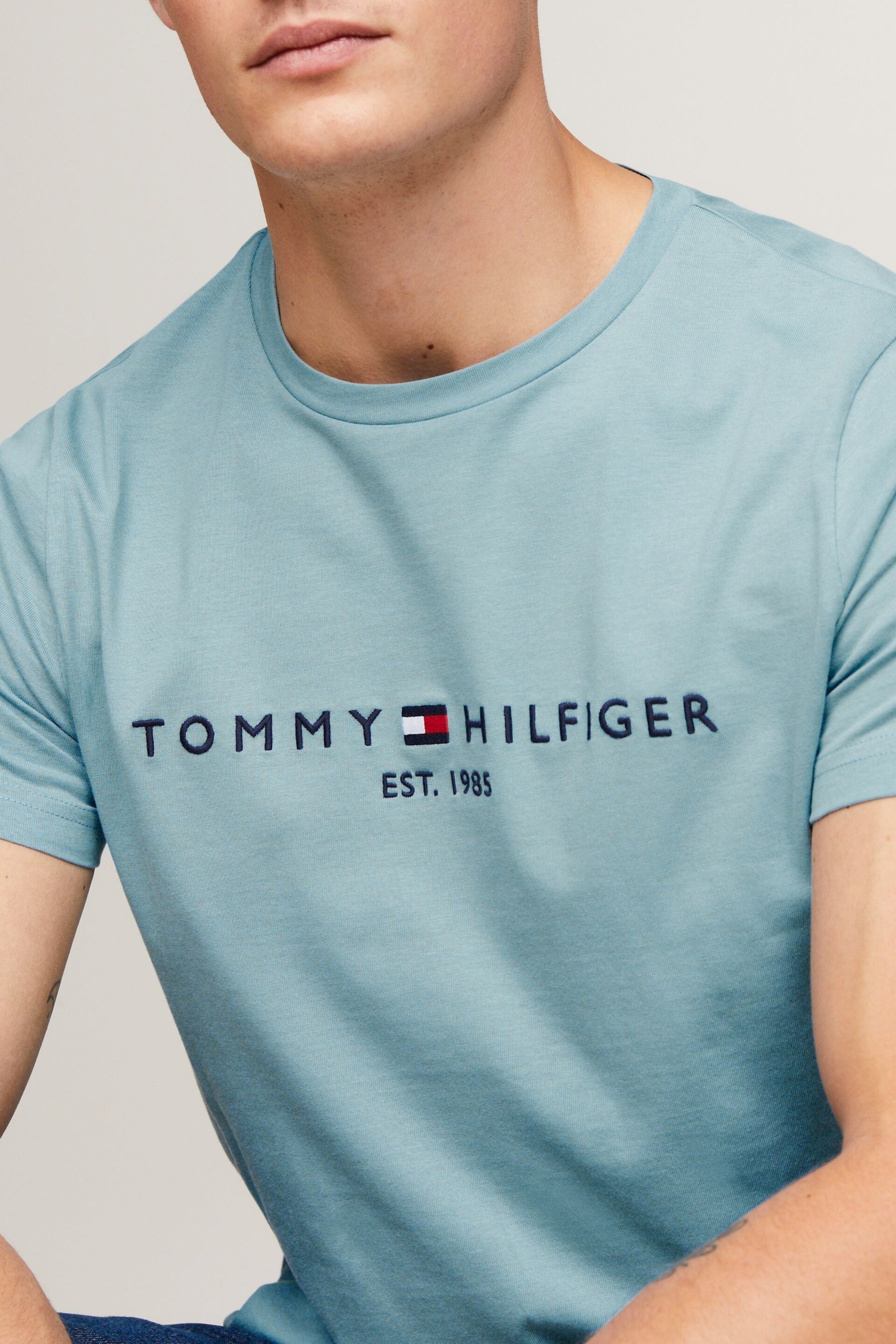 Tommy Hilfiger Bluye Logo T-Shirt - Image 4 of 4