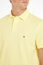 Tommy Hilfiger Yellow 1985 Regular Fit Polo Shirt - Image 3 of 6