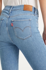 Levi's® Blue 720 Hirise Super Skinny Jeans - Image 9 of 9