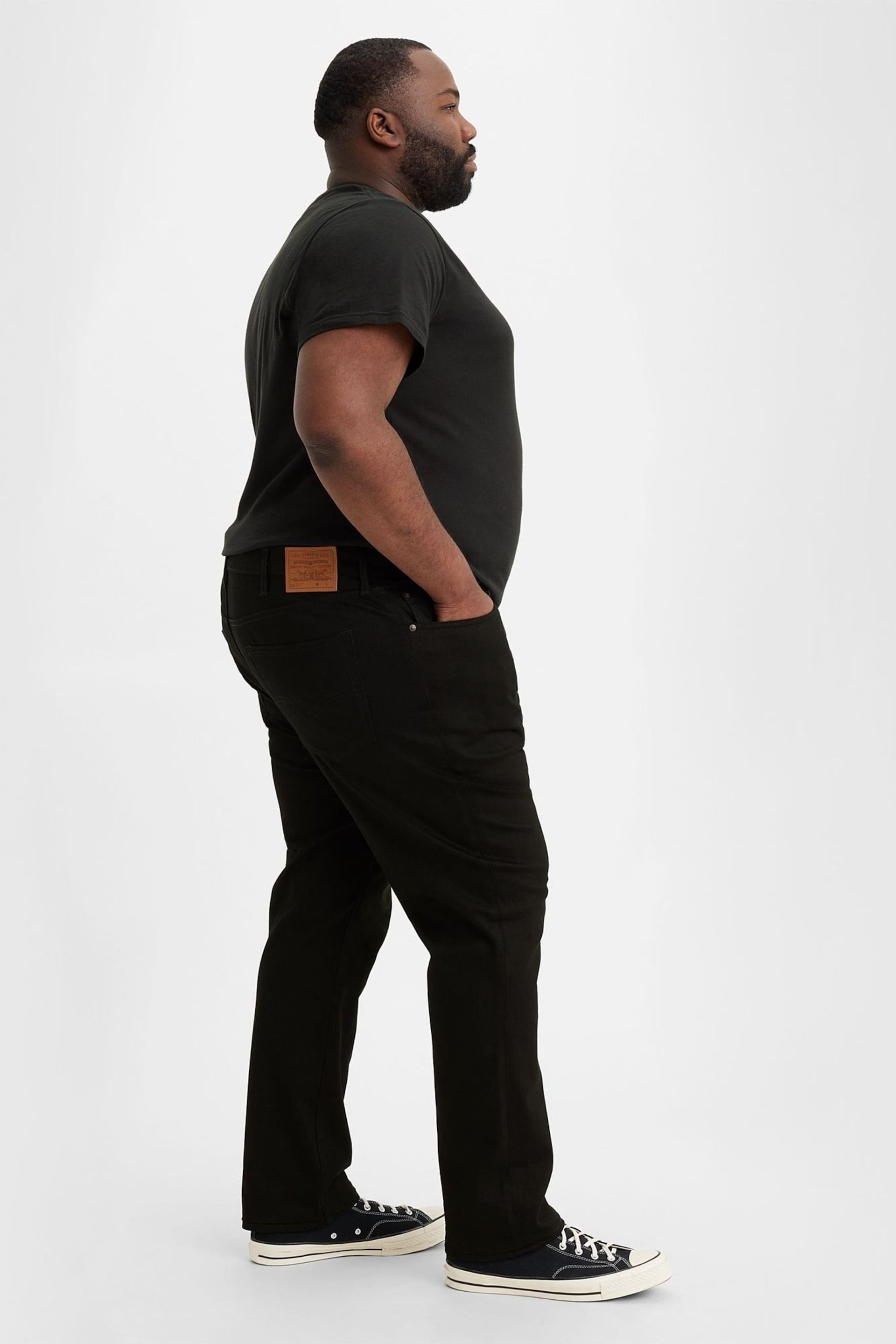 Levi's® Black 511™  Slim B&T Jeans - Image 3 of 7